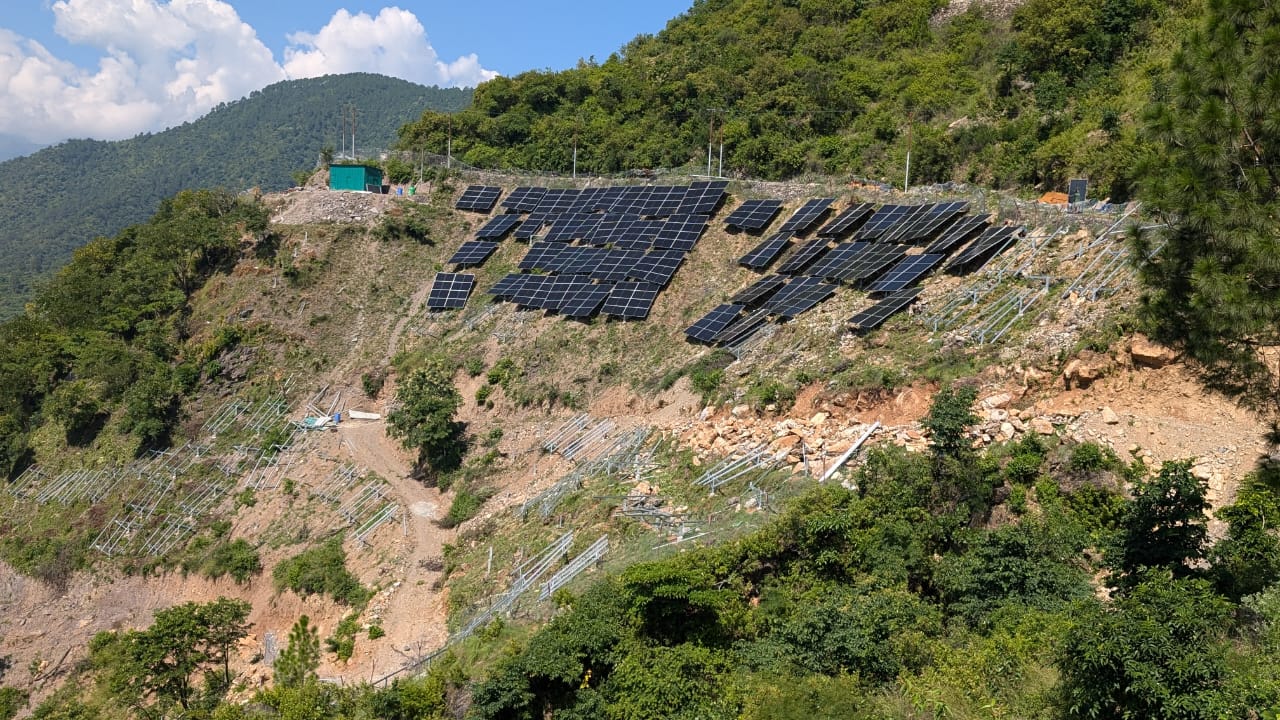 Bhainga Village Solar Installation